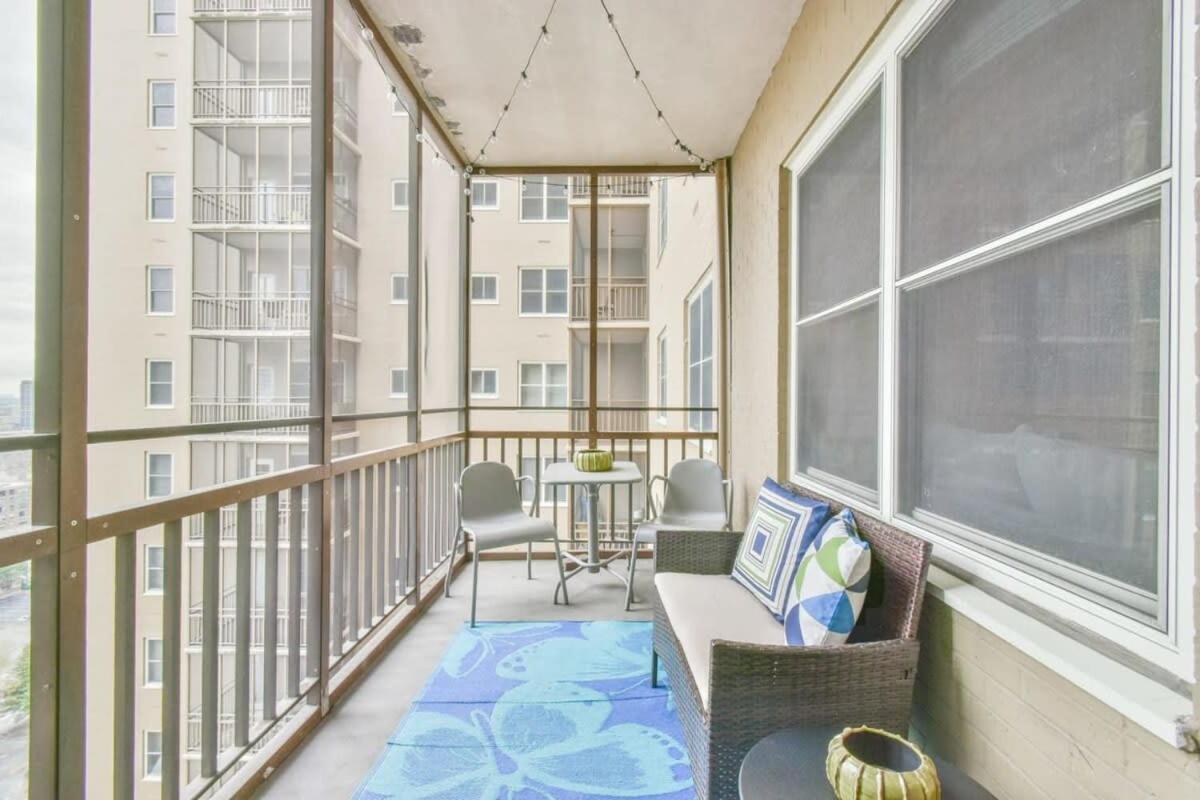 Ferienwohnung Atl Downtown W Private Balcony 24H Concierge Pt16H Atlanta Exterior foto