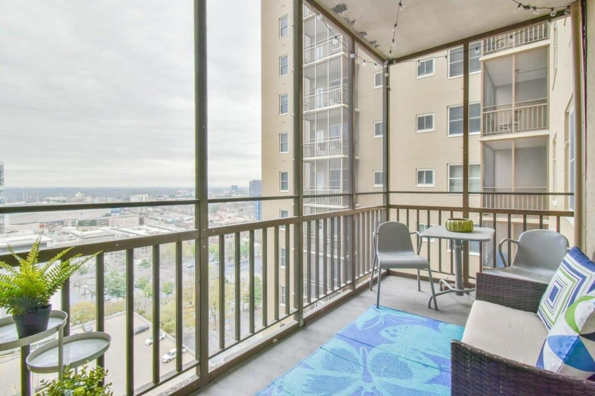 Ferienwohnung Atl Downtown W Private Balcony 24H Concierge Pt16H Atlanta Exterior foto